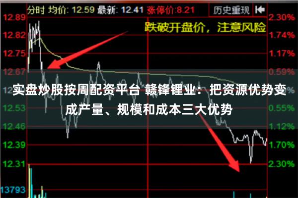 实盘炒股按周配资平台 赣锋锂业：把资源优势变成产量、规模和成本三大优势