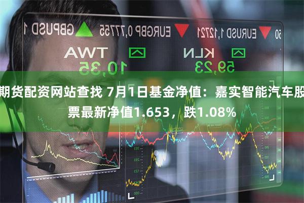 期货配资网站查找 7月1日基金净值：嘉实智能汽车股票最新净值1.653，跌1.08%